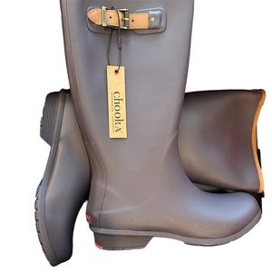 Chooka Mulberry Rain Boot Size 10